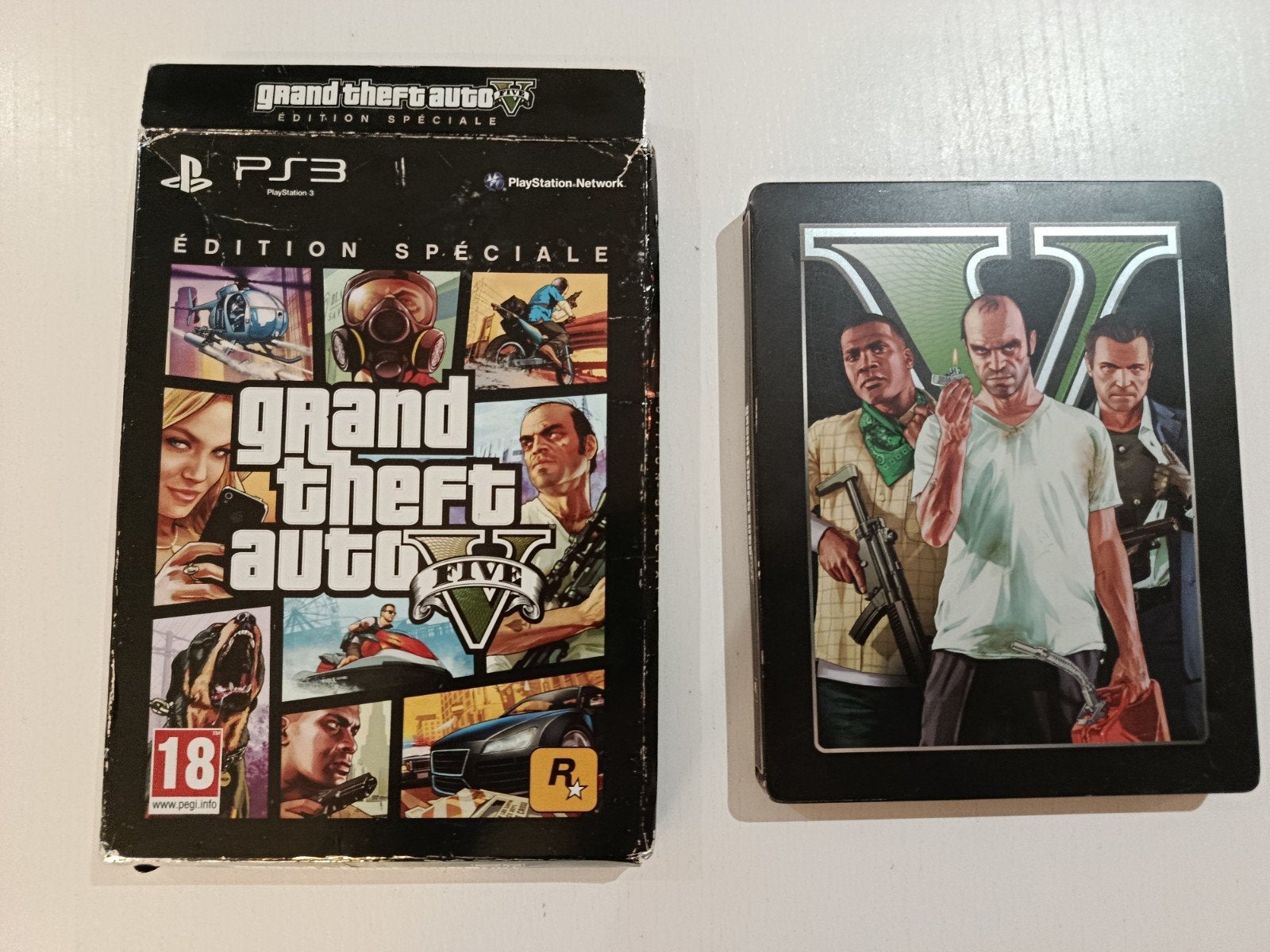 GTA 5edition limiter Ps3 (compatible PS4)., Consoles de jeu & Jeux vidéo, Online, 1 joueur, À partir de 18 ans, Autres genres