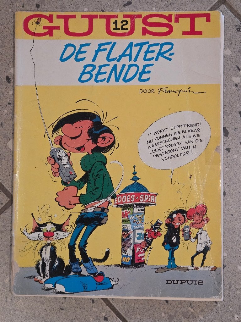 Guust Flater - Heet van de flater + De flaterbende, FRANQUIN, Meerdere stripboeken, Ophalen, Gelezen