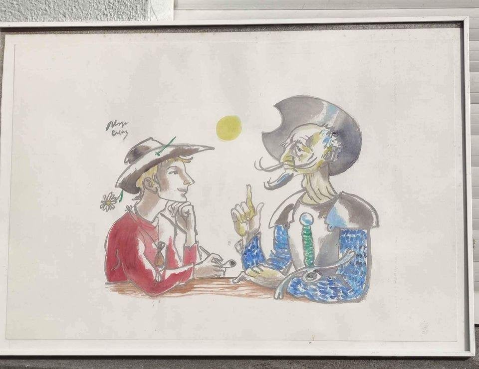 lithographie signe serge creuz, Enlèvement ou Envoi, Lithographie