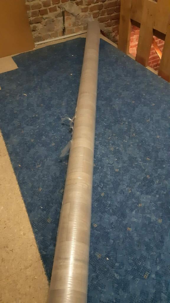 Nieuw! Vinylvloer + ondervloer, Doe-het-zelf en Bouw, Zeil en Folie, Ophalen, Nieuw, 15 m² of meer, Overige typen