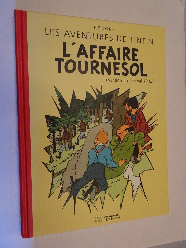 BD - The Tournesol Affair - De Tintin Journal-versie, Verzenden, Eén stripboek, Nieuw, HERGE