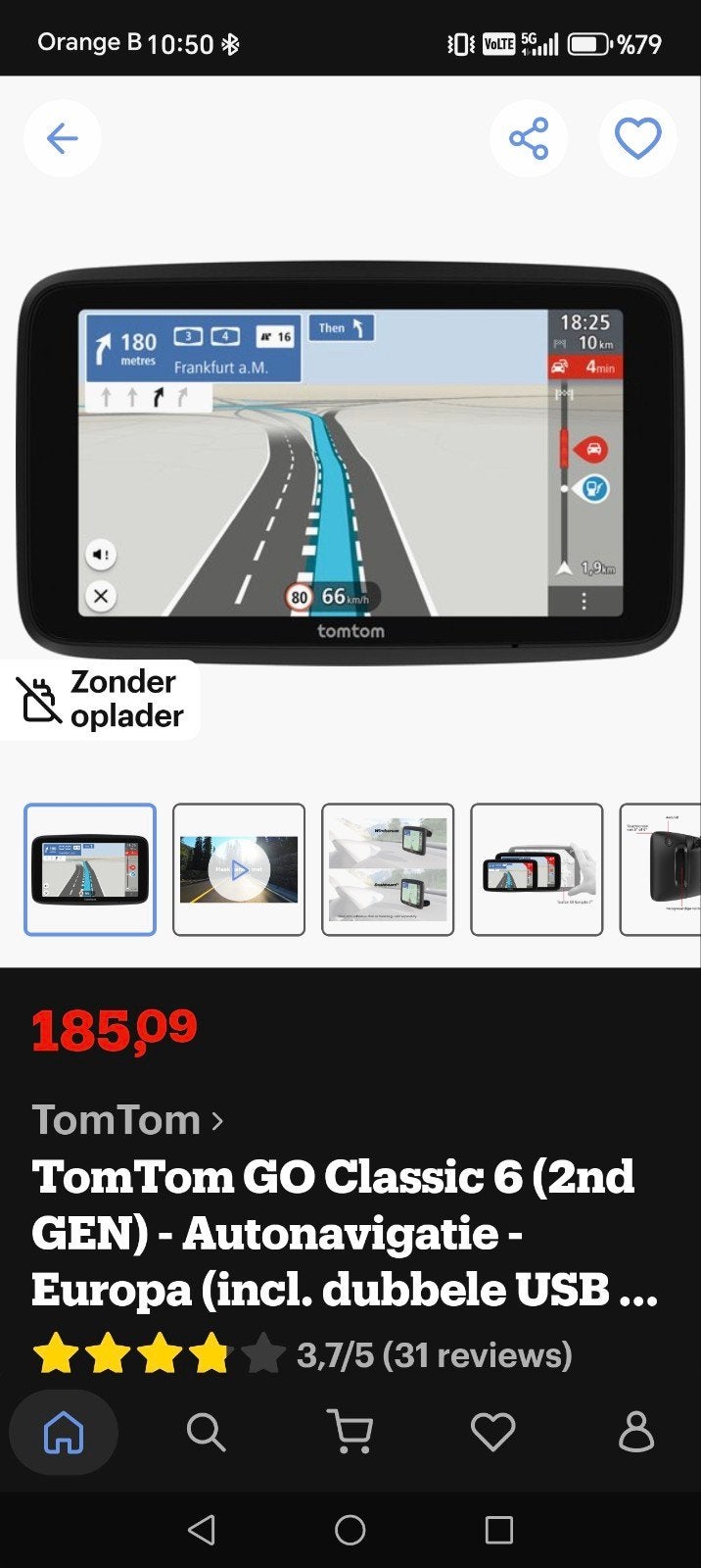 nieuw, Auto diversen, Autonavigatie, Ophalen