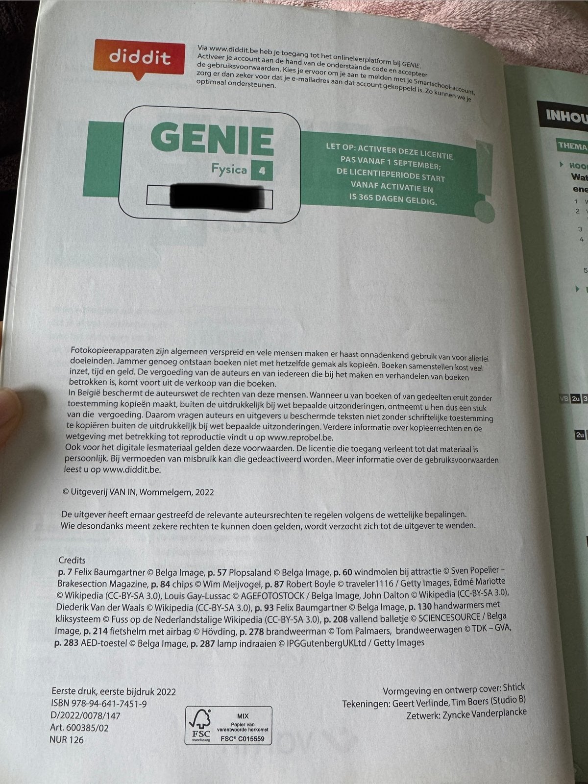 Genie Physics 4 - manuel, Enlèvement ou Envoi, Utilisé, Secondaire, Physique