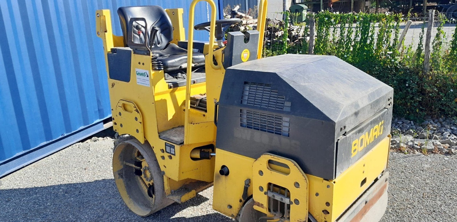 BOMAG 818 uur stoomwals!!!, Doe-het-zelf en Bouw, Ophalen