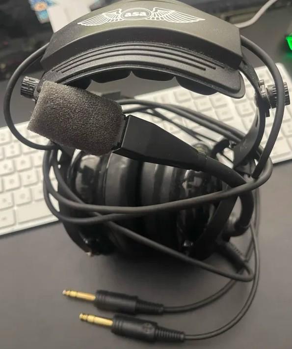 AirClassics Headset (ASA HS-1A), ASA, Enlèvement, Utilisé, Over-ear