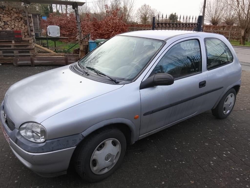 Opel Corsa 2000, Auto's, Stof, Zwart, 1199 cc, 48 kW