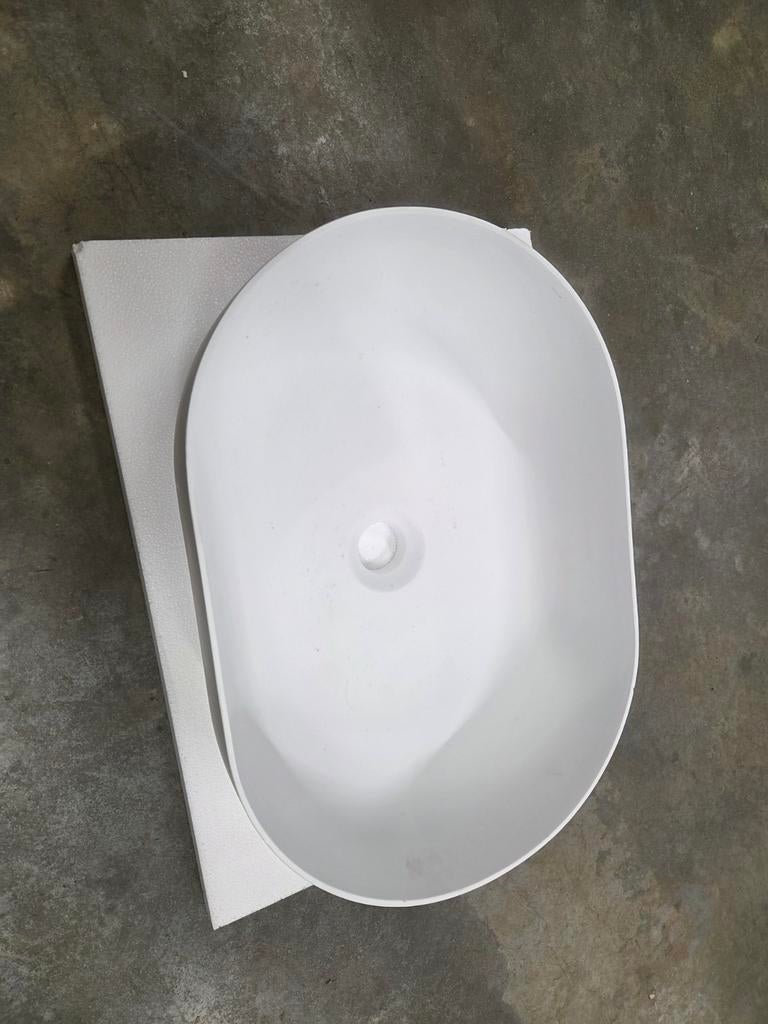 Waskom beschadigd, Ophalen