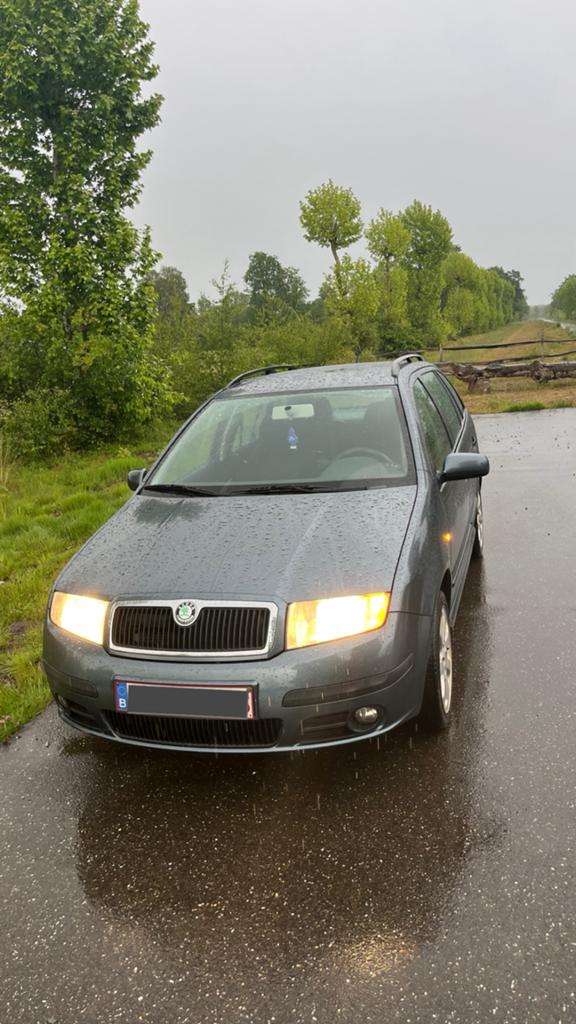 Skoda Fabia 1.4TDI, Autos, Skoda, Argent ou Gris, Boîte manuelle, Noir, 5 portes