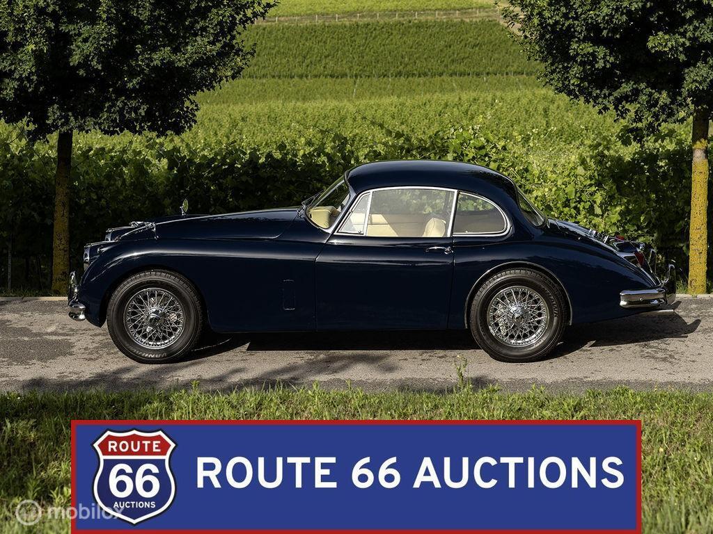 Jaguar XK150 | 1957 | Route 66 Auctions, Auto's, Zwart, Bedrijf, Handgeschakeld, Overige carrosserie