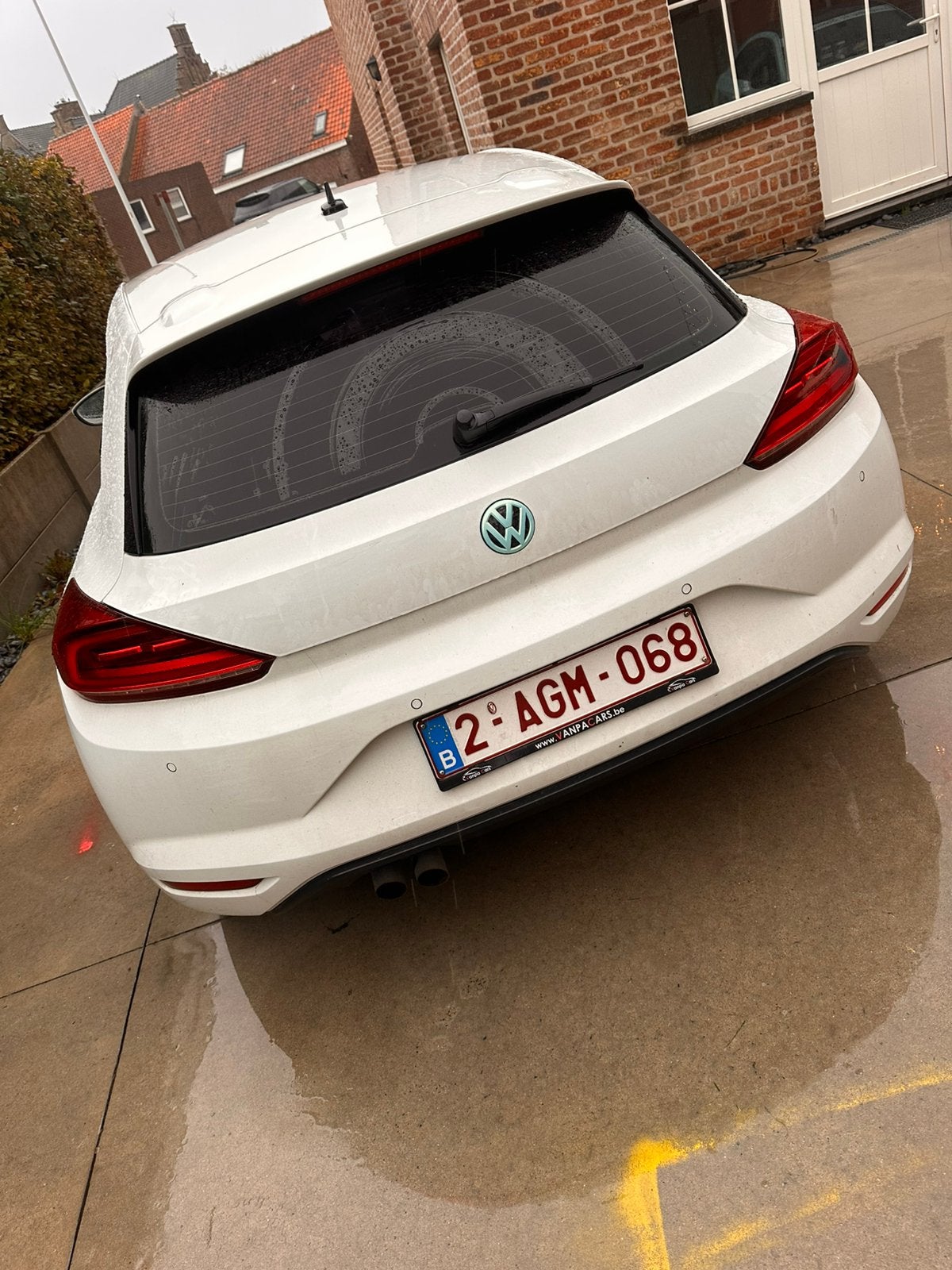 Scirocco facelift 2014, Auto's, Voorwielaandrijving, 4 zetels, Stof, Wit
