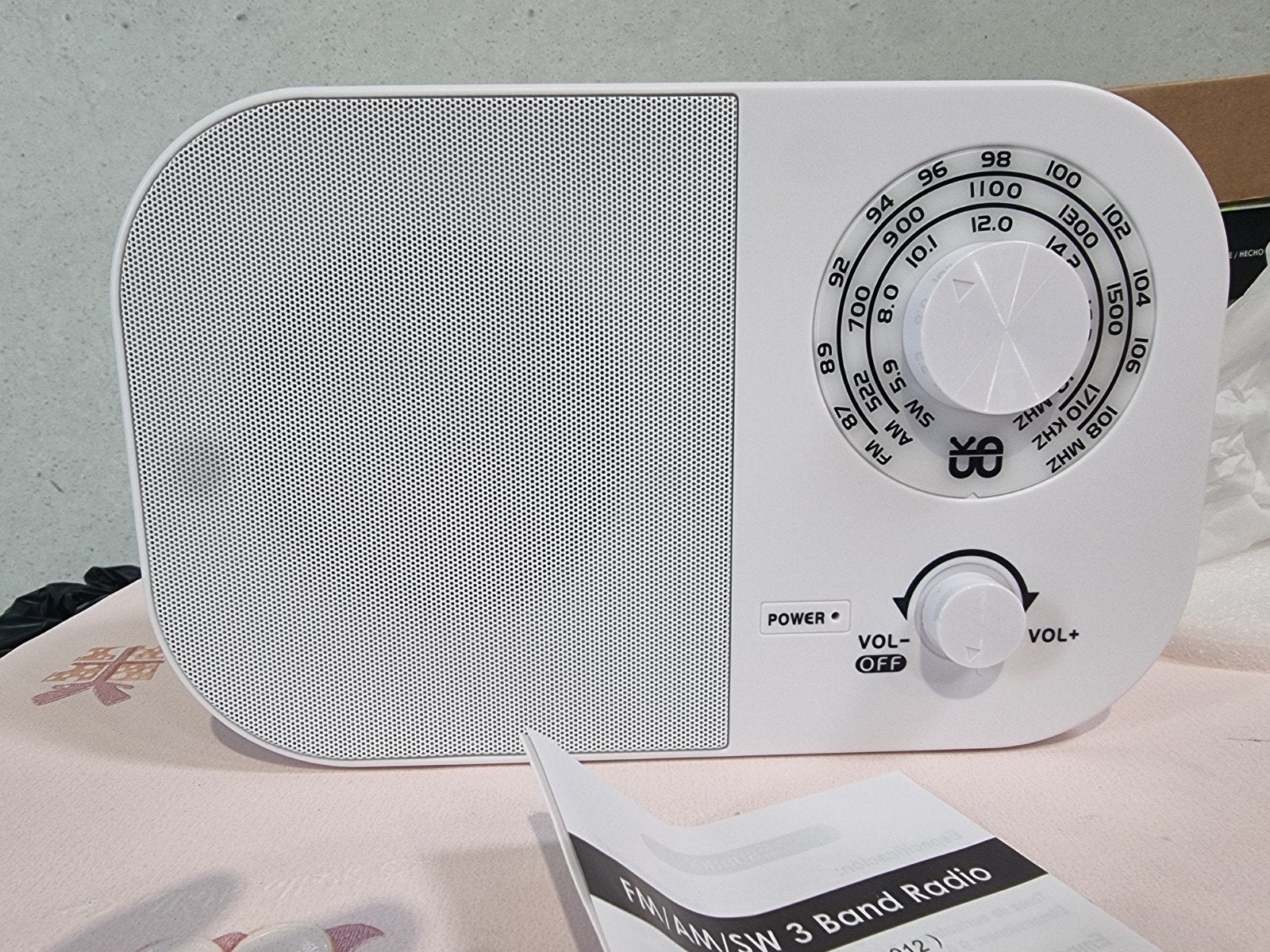 Nieuwe W-912 draagbare FM AM SW radio – wit, Ophalen of Verzenden, Shen Zhen Shi Hong Yi Mao Yi You Xian Gong Si, ClaraTechGPSR@outlook.com