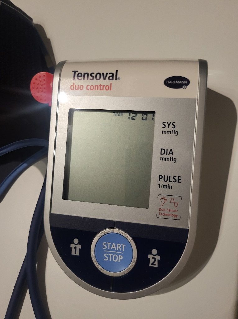 Bloeddrukmeter Tensoval Duo Control, Diversen, Ophalen of Verzenden, Gebruikt