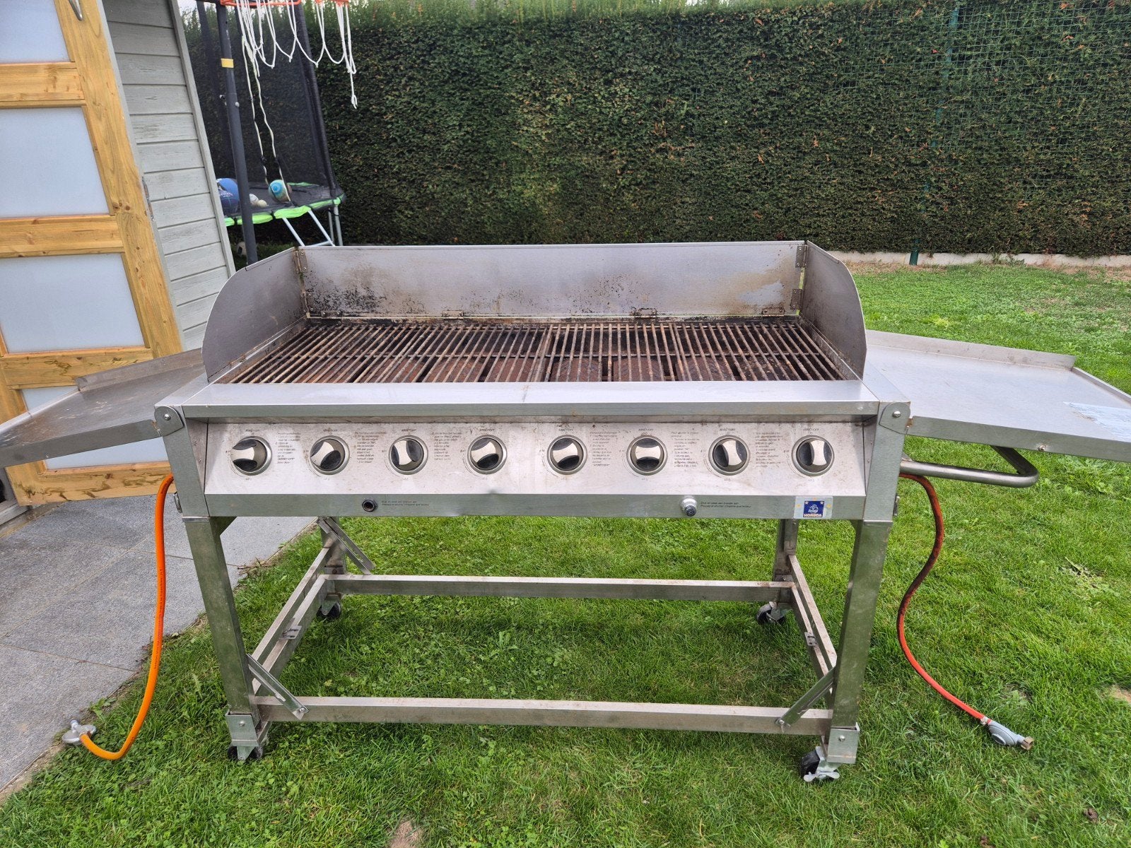 gasbbq van merk metro. gebruikt maar werkt nog perfect., Ophalen of Verzenden