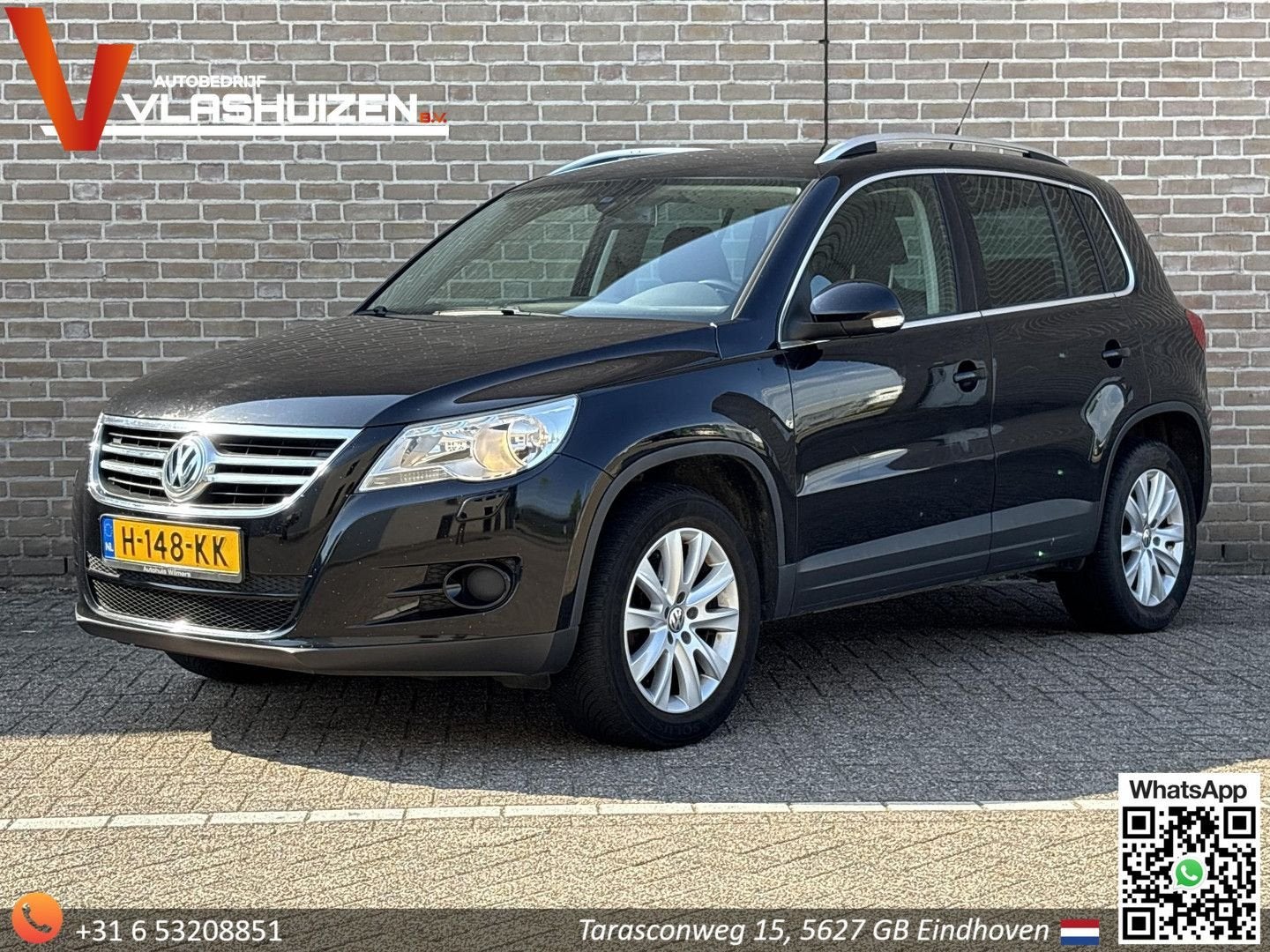 Volkswagen Tiguan 1.4 TSI Trend&Fun 4Motion | Cruise | Clima, Auto's, Zwart, Zwart, 185 g/km, Bedrijf