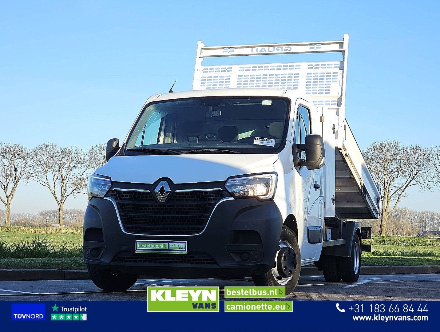 Renault MASTER 2.3 Dubbellucht Kipper !, Achat, Entreprise, Diesel, Blanc