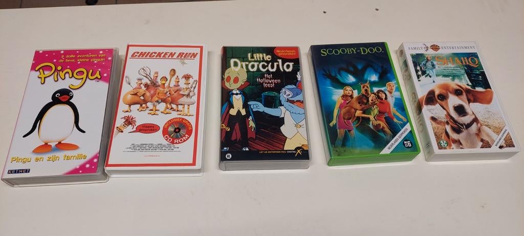 5 VHS cassettes - kinderfilms, Ophalen of Verzenden