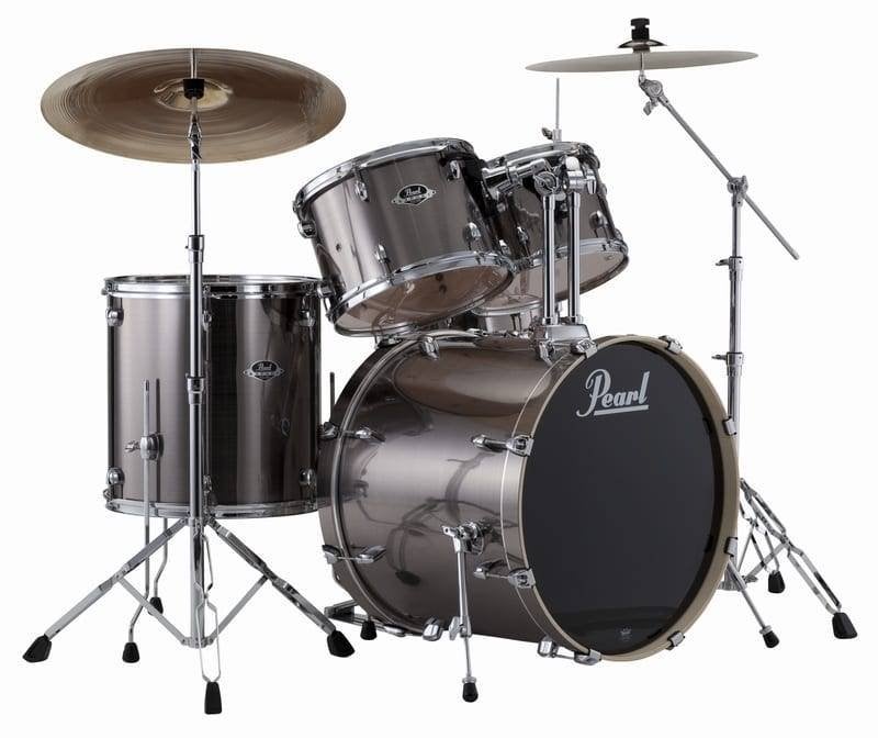 Kit de batterie Pearl Export (complet avec extra), Musique & Instruments, Enlèvement, Comme neuf, Pearl