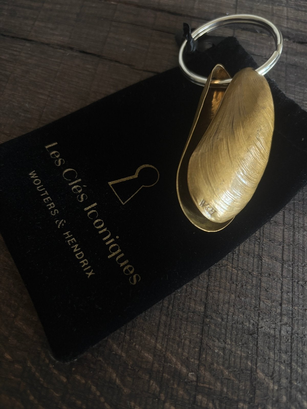 Sleutelhanger mossel – Wouters & Hendrix, Ophalen of Verzenden, Zo goed als nieuw