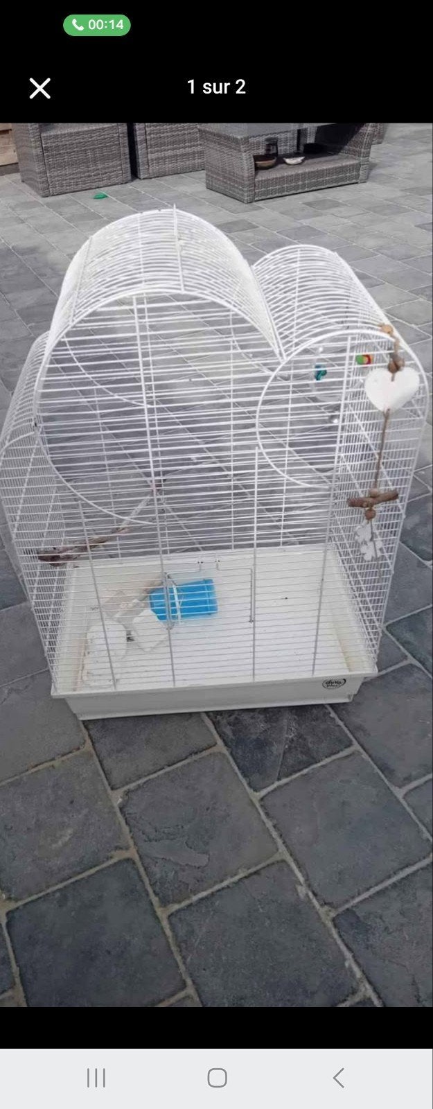 vogelkooi, Ophalen of Verzenden, Zo goed als nieuw
