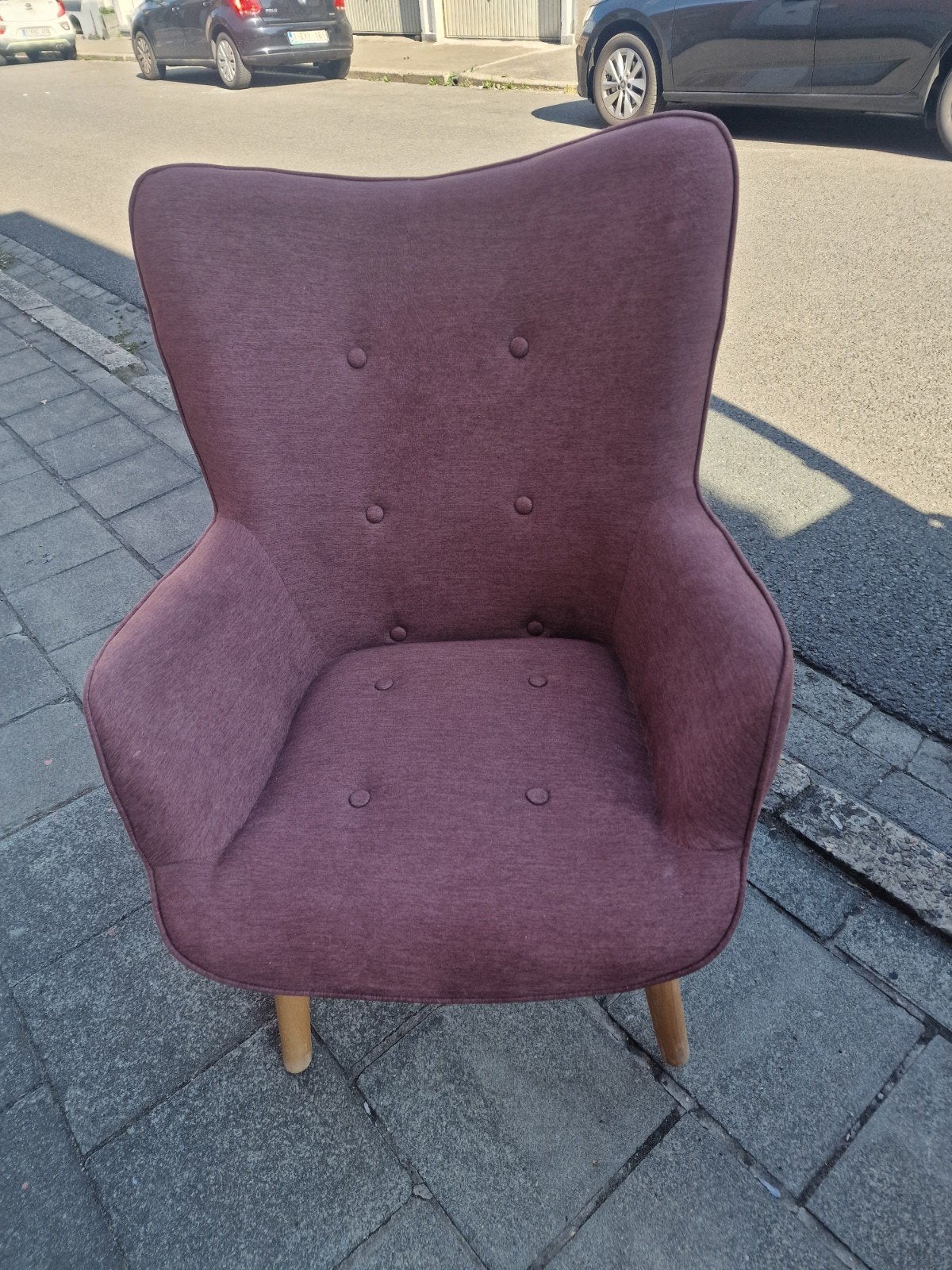 fauteuil moderne ikda en bon état très propre, Moins de 75 cm, Modernes ikea, Comme neuf, Enlèvement