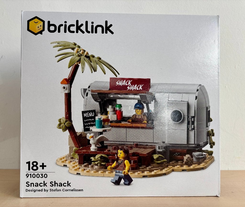 Lego Bricklink 910030 Snack Shack Nieuw, Overige thema's, Nieuw, Ophalen of Verzenden, Complete set
