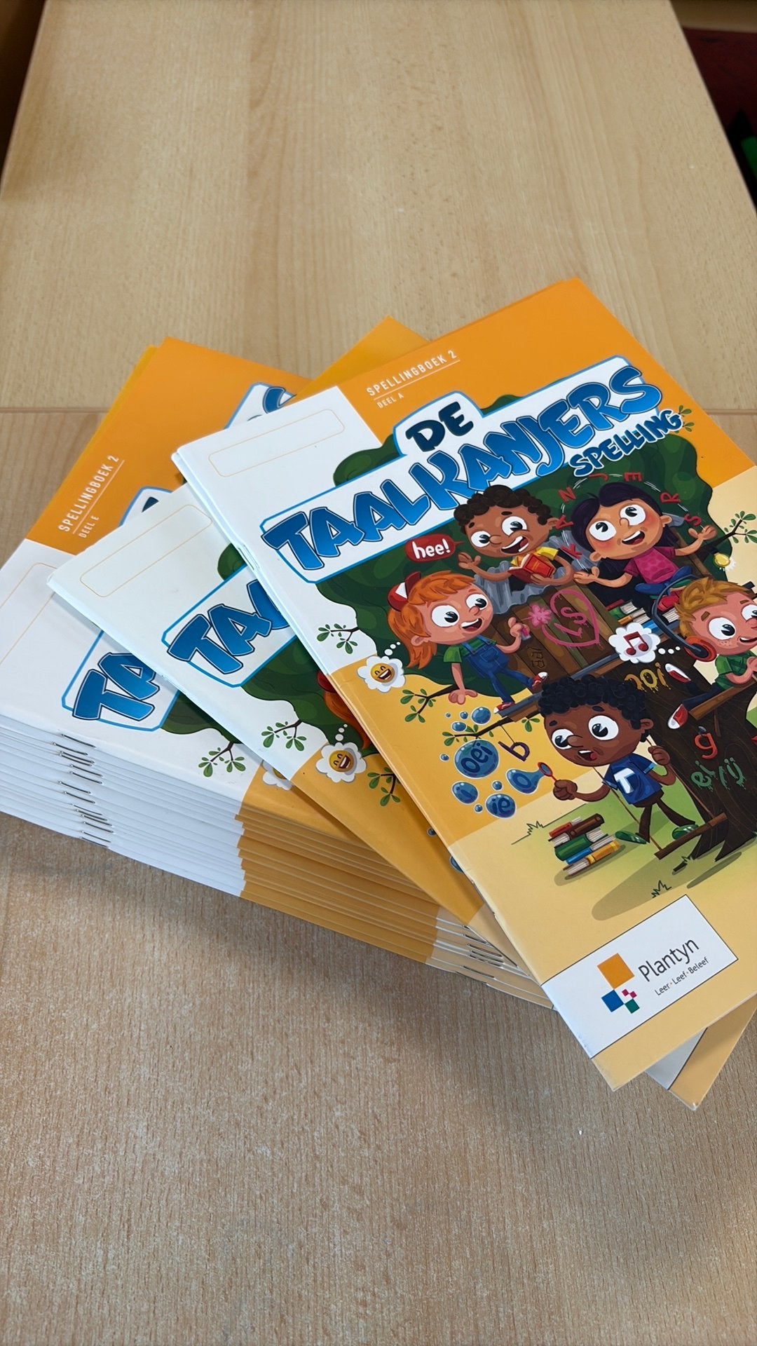 Spellingmethode 2 -De Taalkanjers Plantyn, Ophalen of Verzenden, Zo goed als nieuw