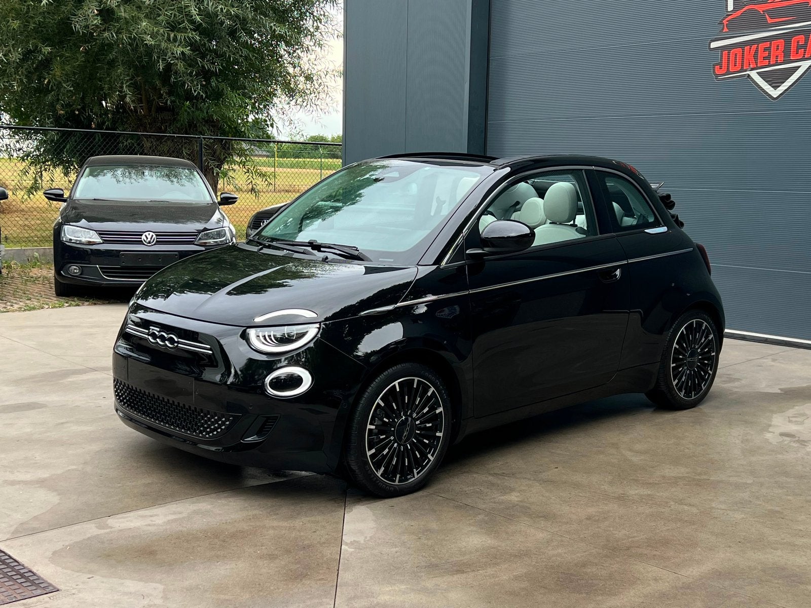 Fiat 500e La Prima Cabrio, Autos, Fiat, Cuir, Achat, 87 kW, Beige