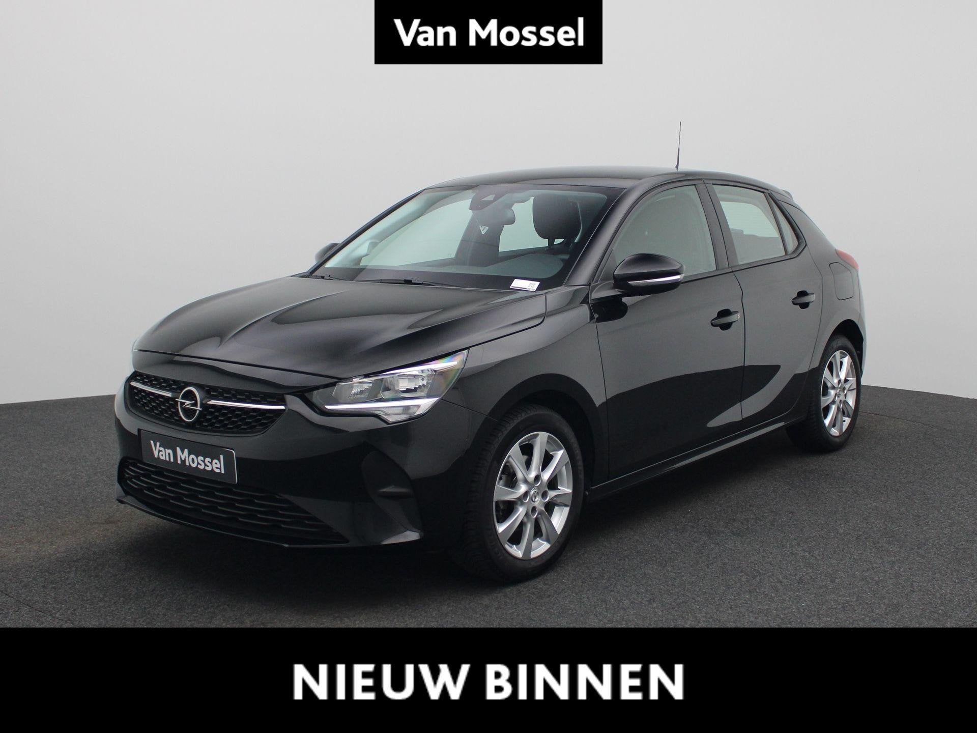 Opel Corsa 1.2 55kW S/S Edition verwacht, Auto's, Voorwielaandrijving, Stof, 1055 kg, Zwart