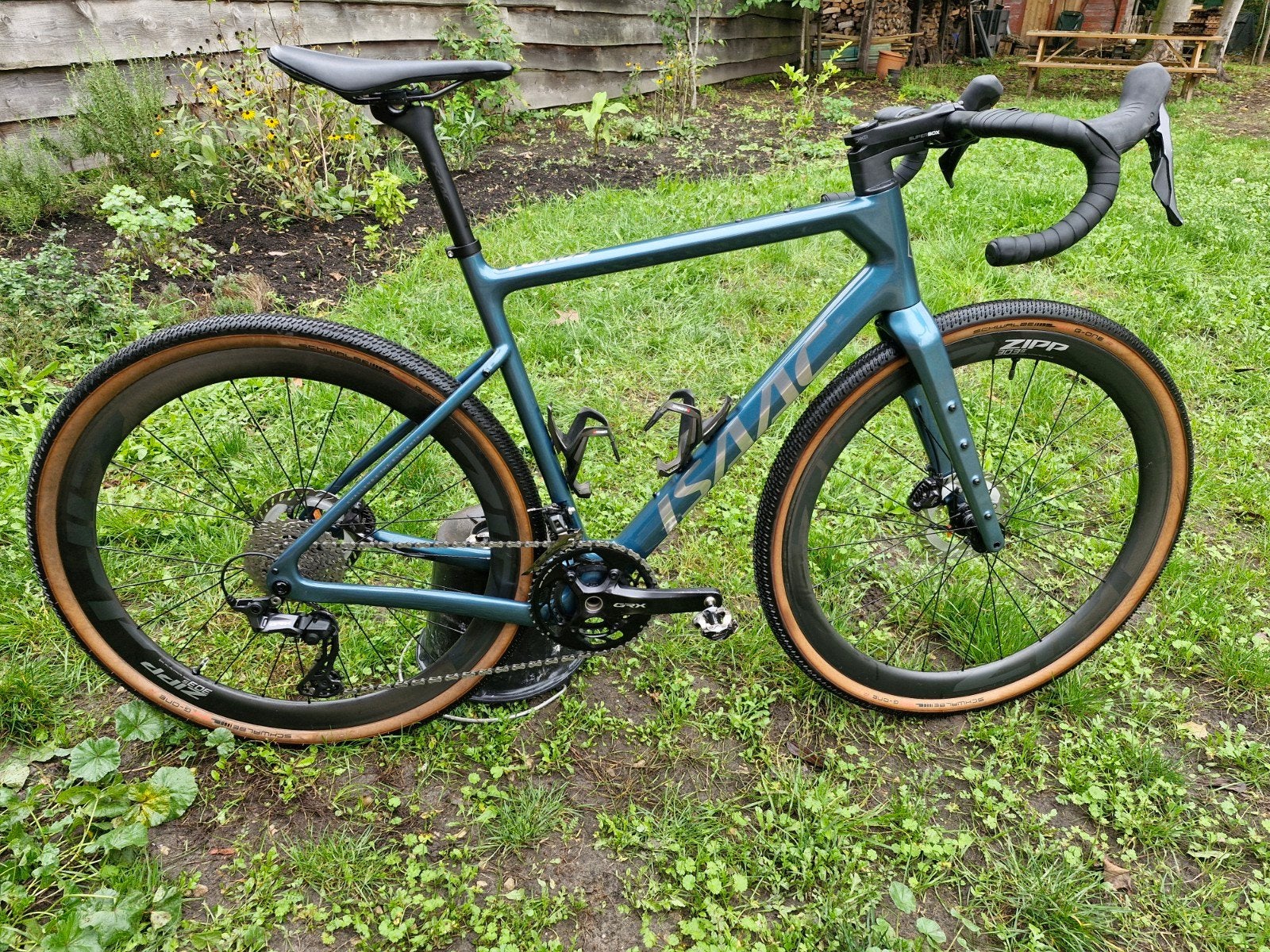 Isaac Torus gravelbike – Maat L – GRX 820 2x12 – Zipp 303 SL, Vélos & Vélomoteurs, Autres marques, Enlèvement, 28 pouces, Frein à disque
