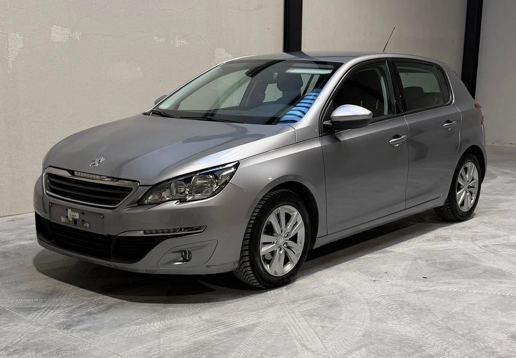 Peugeot 308 1.2 e-THP — 112 000 km — Navi — Cruise — Alu, Autos, Bluetooth, Argent ou Gris, Achat, Euro 6