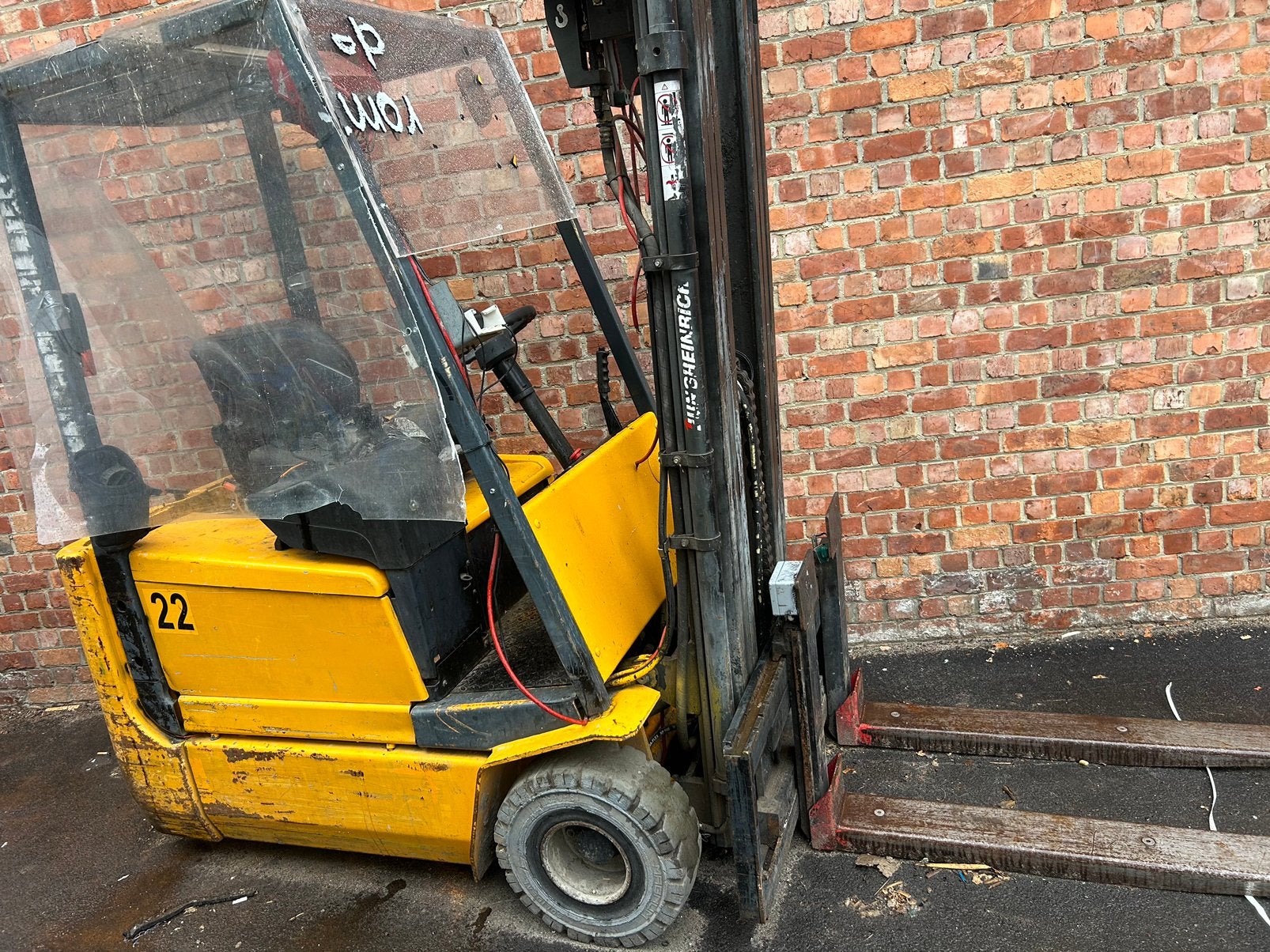 Elektrische heftruck defect – foutcode 49, Ophalen, Heftruck