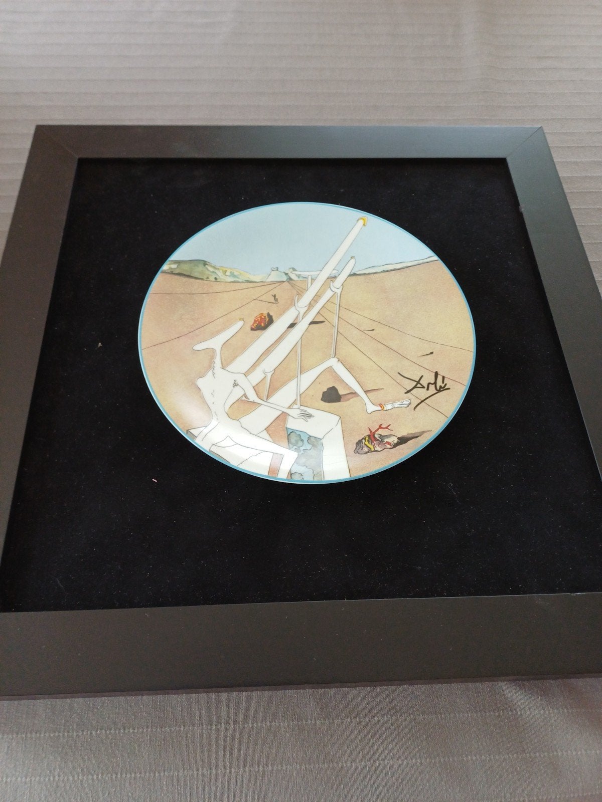 grafisch werk van Salvador Dali, Ophalen