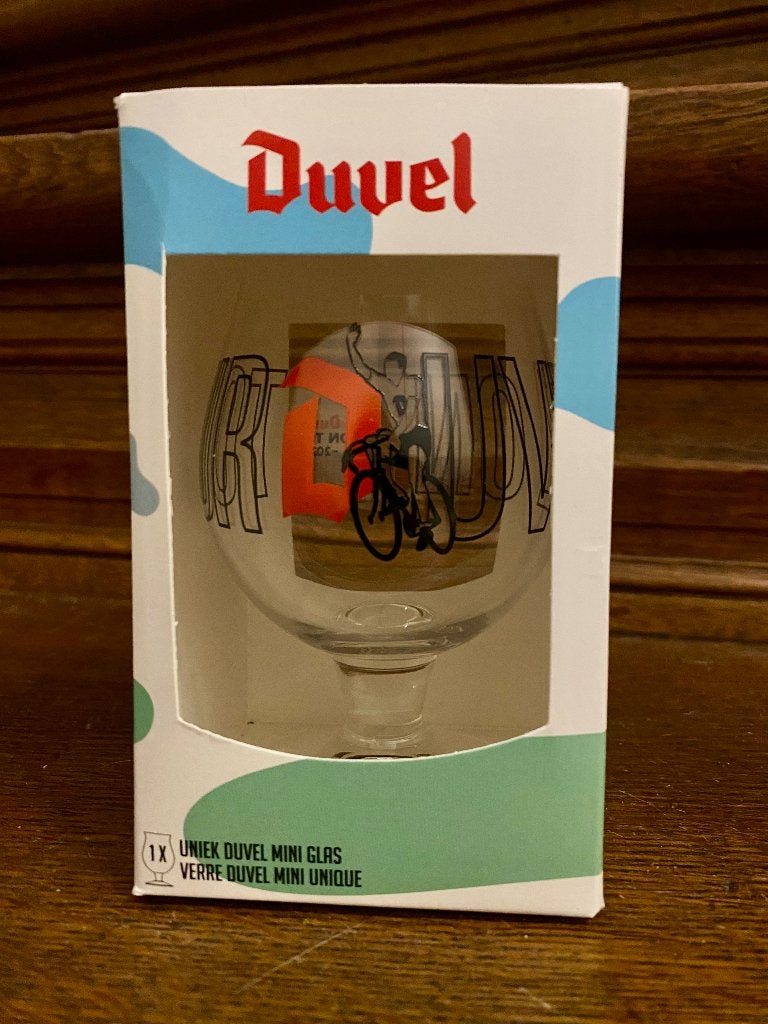 Duvel On Tour 2020 - Uniek Mini Glas - Gelimiteerde editie!, Verzamelen, Glas en Drinkglazen, Ophalen, Nieuw, Bierglas