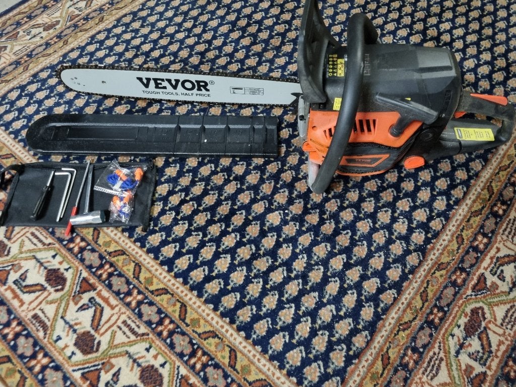 Kettingzaag vevor 50', Ophalen, Nieuw, Kettingzaag, 30 tot 70 mm