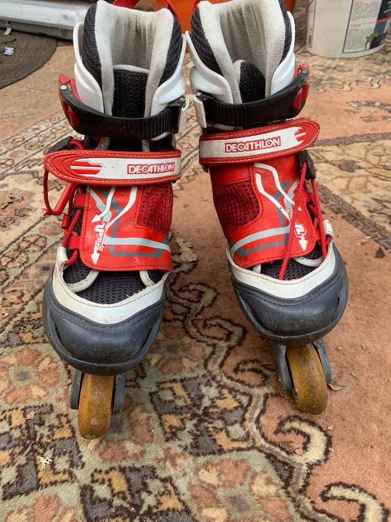 Rollers à donner., Sport en Fitness, Skeelers, Ophalen, Gebruikt, Kinderen, Inline skates 4 wielen