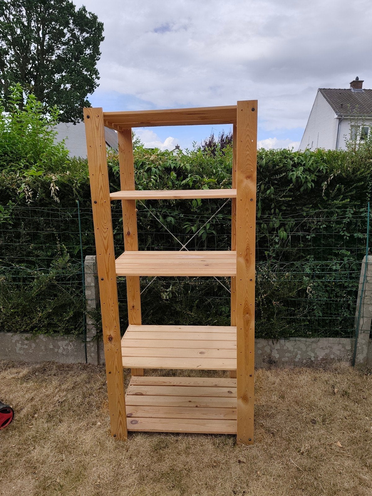 étagère Ikea - bon état - 1,80 m hauteur, Enlèvement, Bois