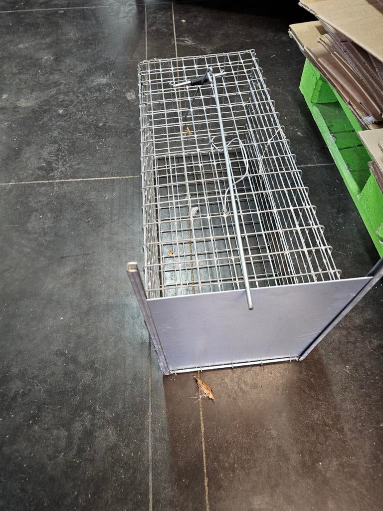Katten vangkooi, Ophalen