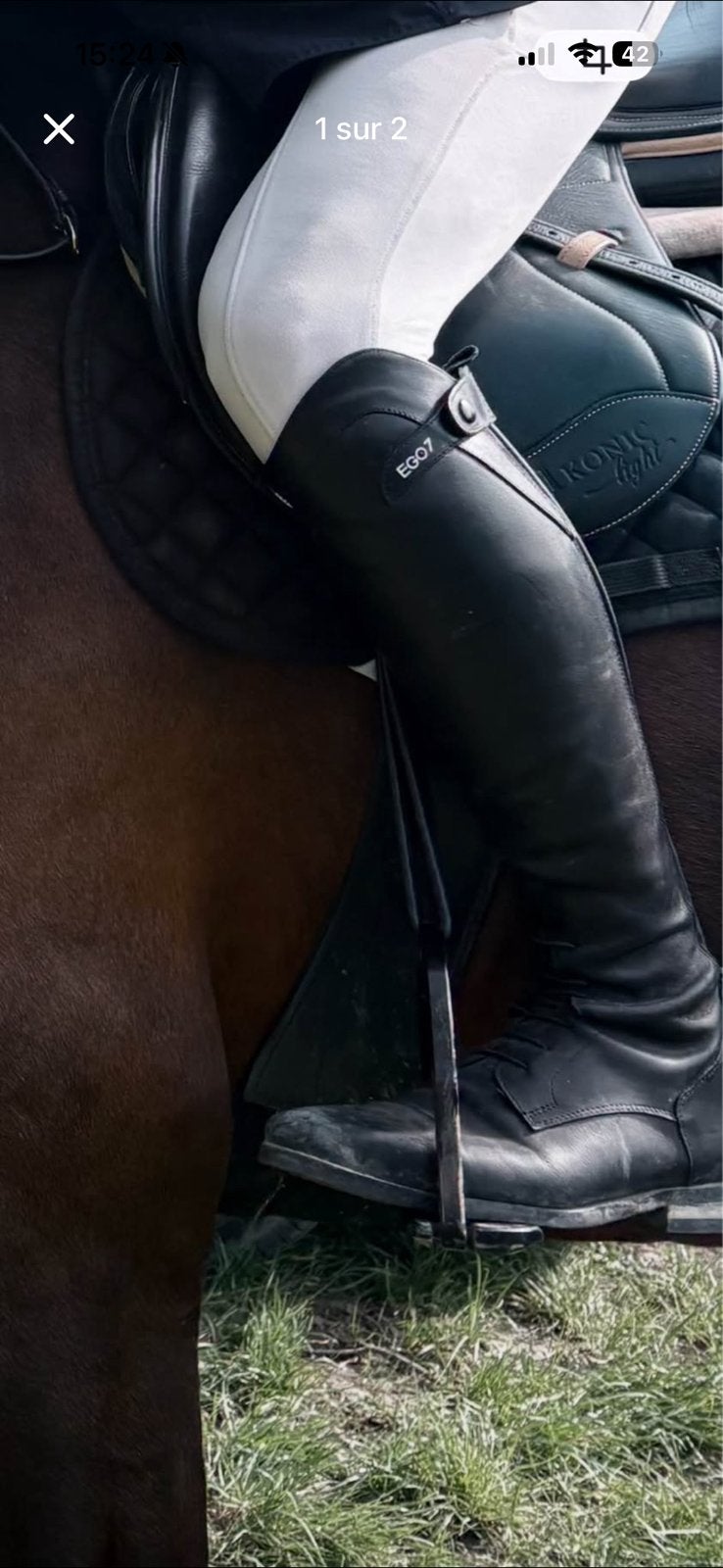 Bottes ego7 neuves, Animaux & Accessoires, Chevaux & Poneys | Selles, Enlèvement, Comme neuf