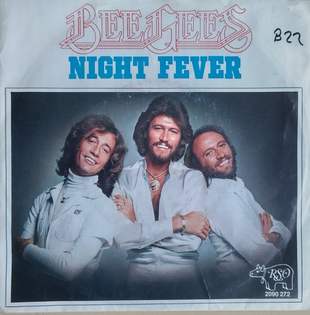 Bee Gees - Night fever, Fotohoes, 7 inch, Single, Ophalen of Verzenden