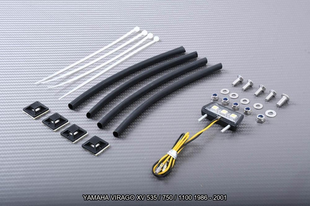 Support de plaque YAMAHA VIRAGO XV 535 750 1100 1986 - 2001, Motos, Enlèvement ou Envoi, Neuf