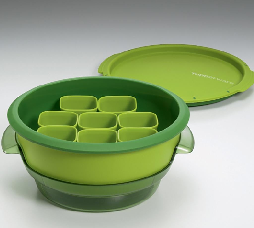 Tupperware  101 Micro Gourmet + Insert + Ramequins  vert  Cuisine|  Tupperware  2ememain
