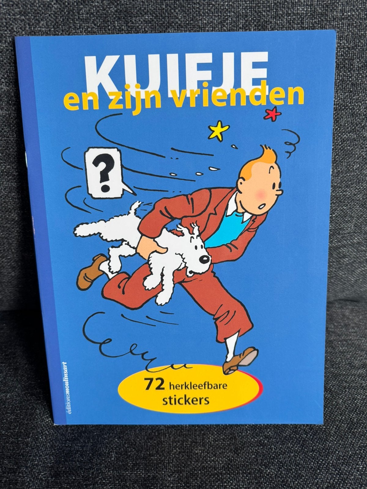 Kuifje en zijn vrienden, 72 herkleefbare stickers, Boeken, Eén stripboek, Ophalen of Verzenden, Nieuw