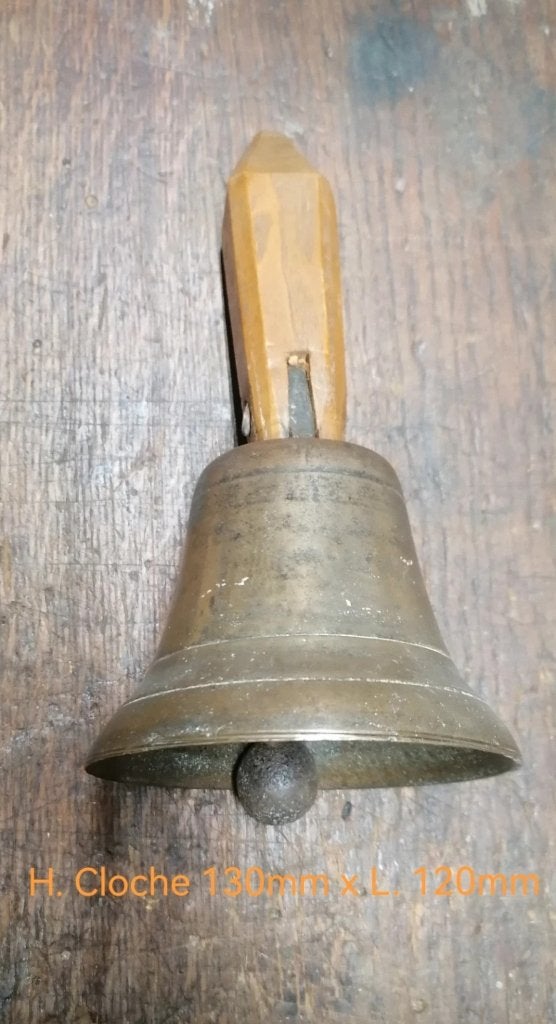 Oude handbel, Verzenden, Brons