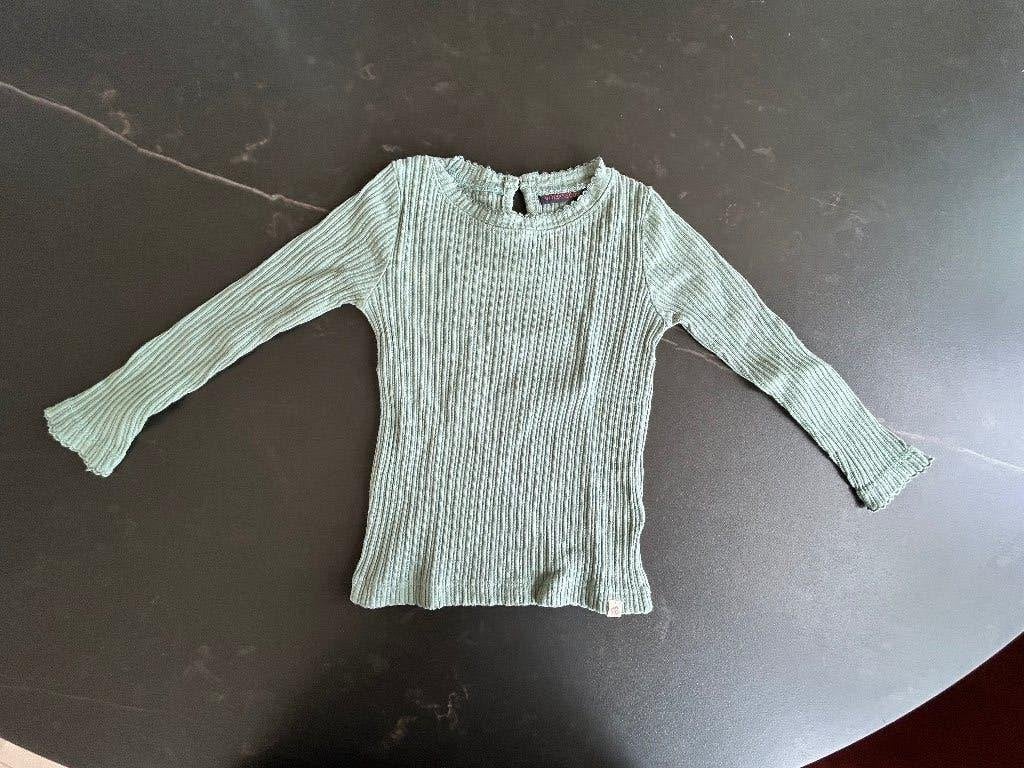 Groene pull Bakkaboe maat 80, Meisje, Ophalen of Verzenden, Zo goed als nieuw, Bakkaboe