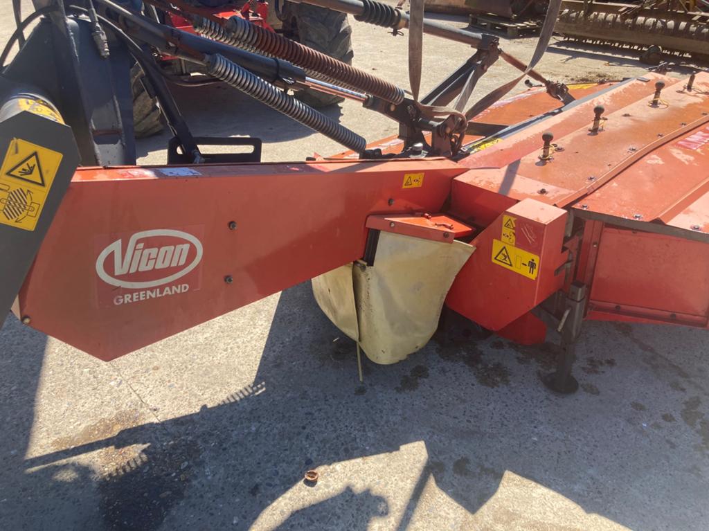 Vicon AMS 2400 maaier, Ophalen
