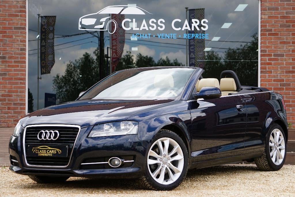 AUDI A3 Cabriolet 2.0 TDi / DISTRI OK BOITE-AUTO, Autos, Audi, Euro 5, Achat, Beige, Entreprise