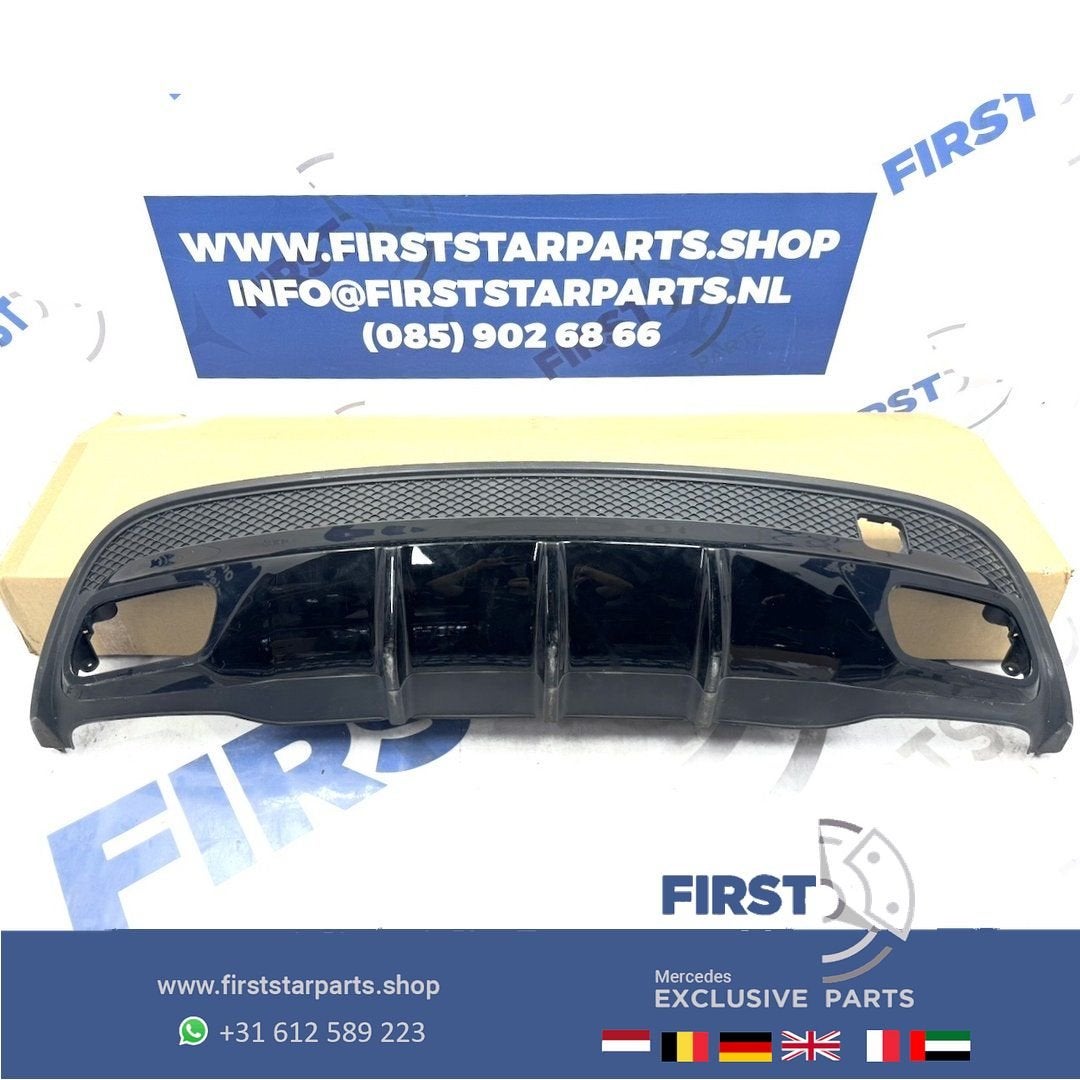 W156 GLA 45 AMG Diffuser Mercedes GLA45 2013-2018 onderlip a, Gebruikt, -, Ophalen of Verzenden, -