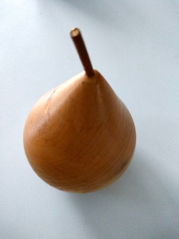 ((` Nature Autumn Fruit/Wood is 10 cm geworden/Peer, Ophalen of Verzenden