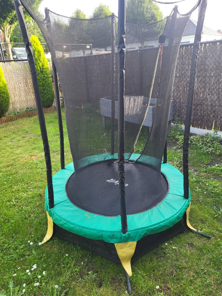 Crivit trampoline te koop, Ophalen, Gebruikt