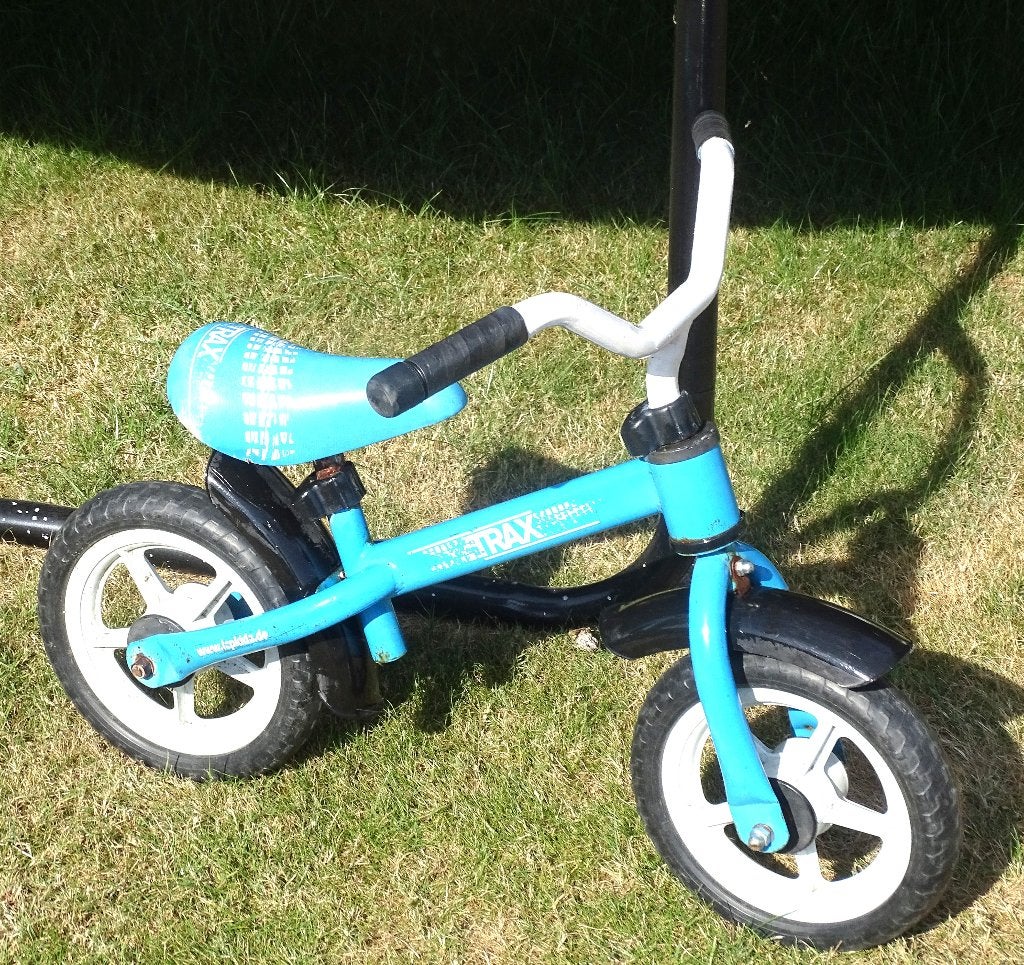 draisienne enfants de 2 à 5 ans, bleu et blanc,, Enlèvement, Utilisé, Vélo d'équilibre